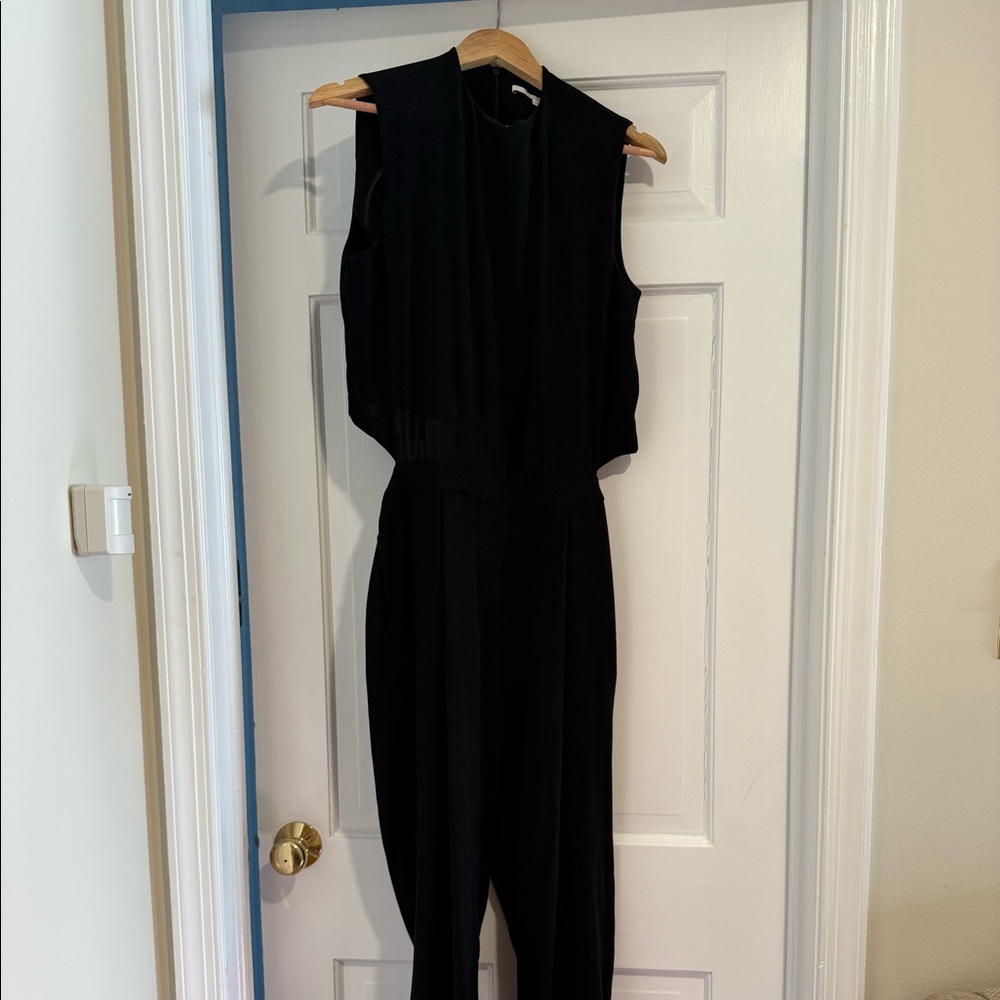 Diane von Furstenberg black jumpsuit good condition size 6